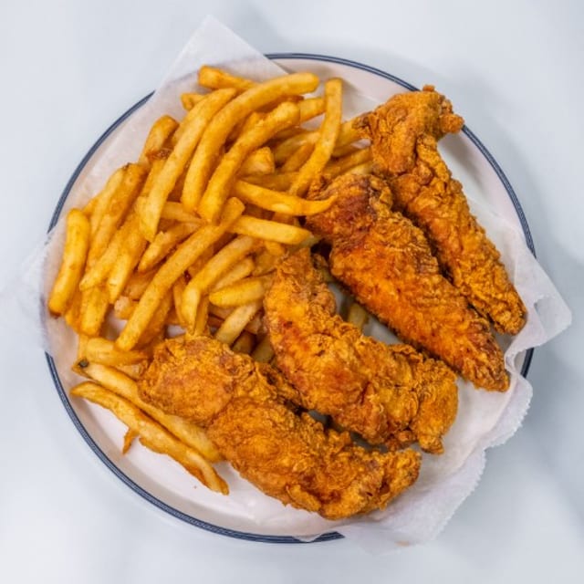 3 Chicken Tenders.