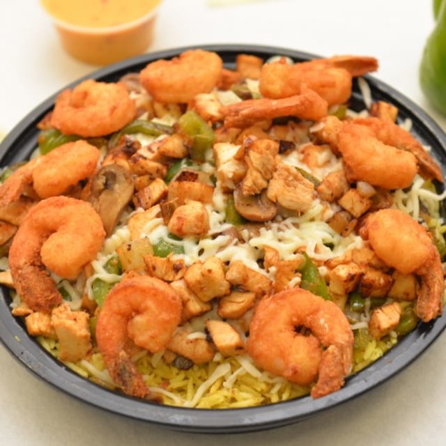VIP Rice Bowl (two meat choice).