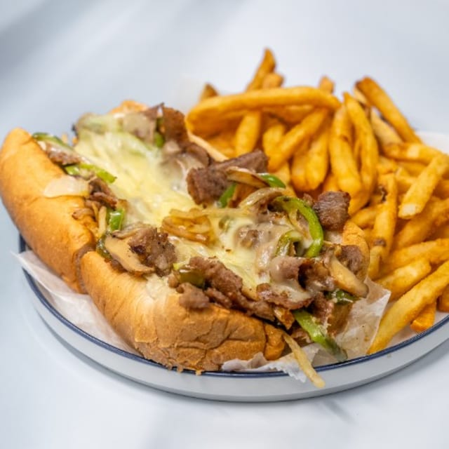 Gyro Philly Steak Sandwich.