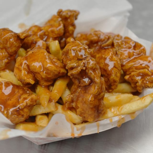 30 Pcs Boneless Wings with Fries.