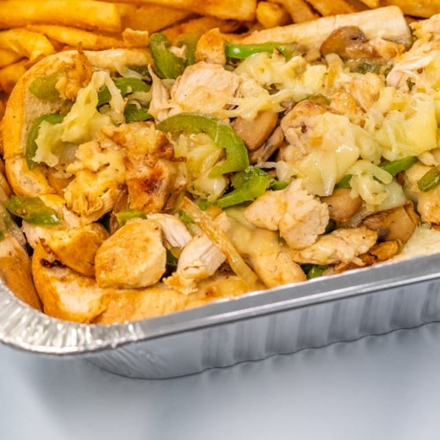 Regular Philly Cheese Chicken.