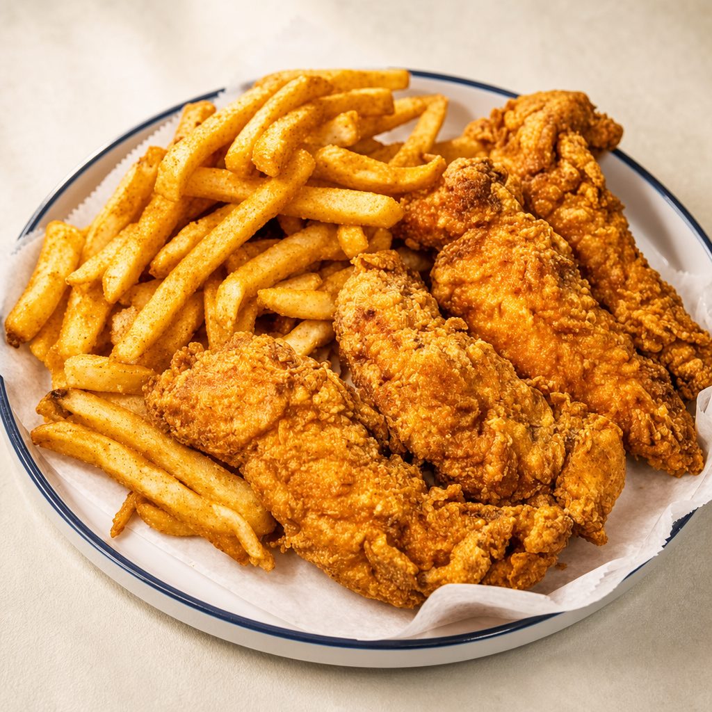 Small Chicken Tenders (4 Pcs).