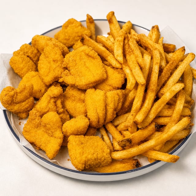 Small Catfish Nuggets.