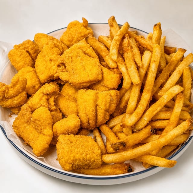 Medium Catfish Nuggets.