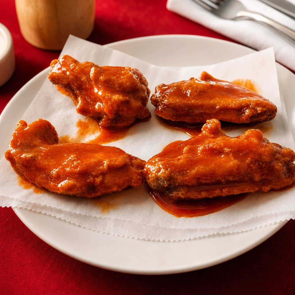 9 1/2 Wings Buffalo/Honey BBQ.